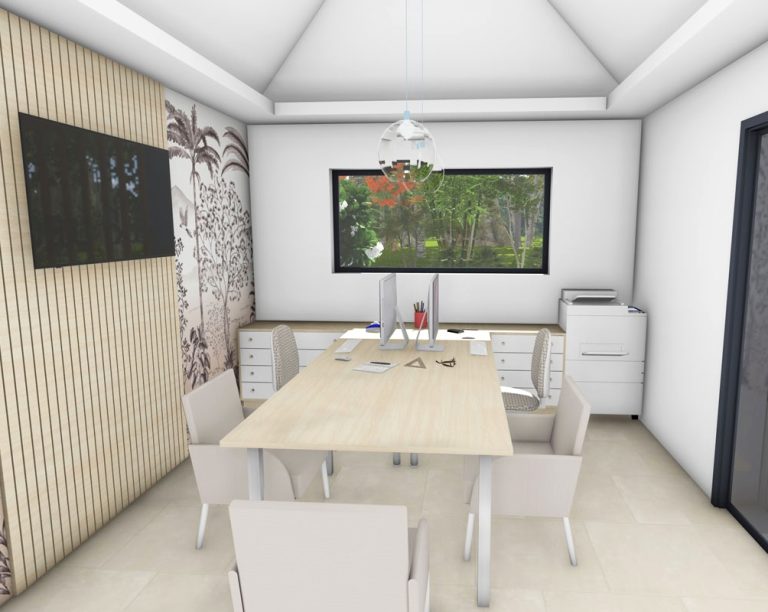 Projet Les Palmes - Le bureau